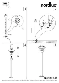 Nordlux Blokhus Außen Standleuchte Verzinkt 7 Nordlux Blokhus Außen Standleuchte Verzinkt -Nordlux n25078031 ze