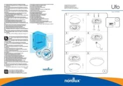 Nordlux Ufo Deckenleuchte Weiss -Nordlux n25576000 ze