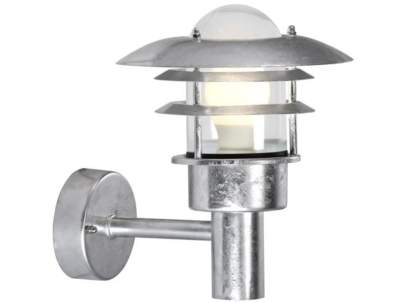 Nordlux Lønstrup 22 Außenwandleuchte Verzinkt 3 Nordlux Lønstrup 22 Außenwandleuchte Verzinkt