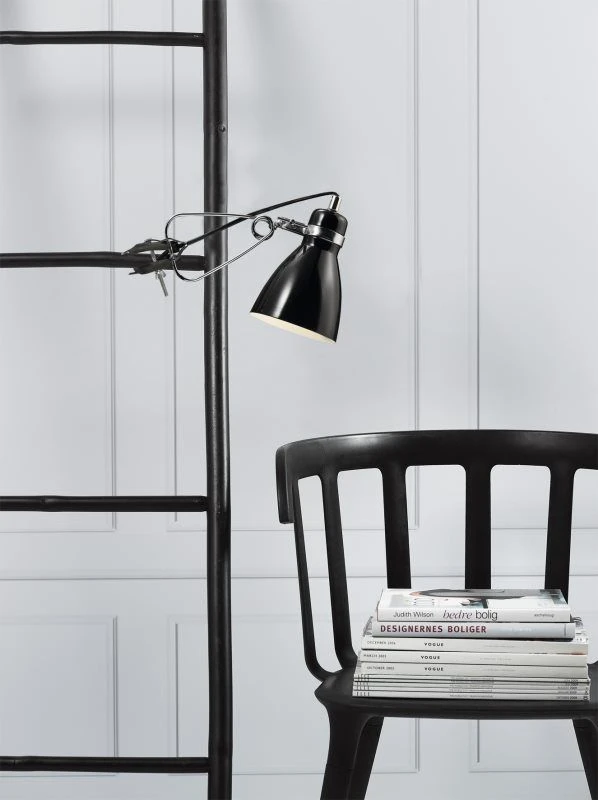 Nordlux Cyclone Klemmleuchte Schwarz 4 Nordlux Cyclone Klemmleuchte Schwarz – Bild 2