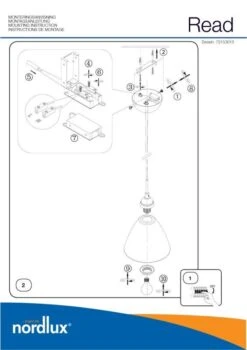 Nordlux Read 14 Pendelleuchte Opal Weiss 9 Nordlux Read 14 Pendelleuchte Opal Weiss -Nordlux n73153010 ze