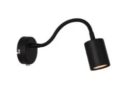 Nordlux Explore Flex Wandspot Schwarz GU10