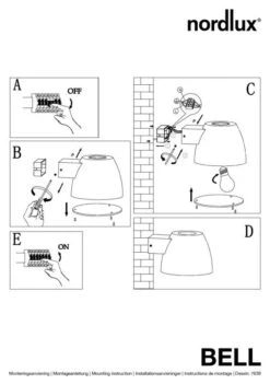 Nordlux Bell Außenwandleuchte Schwarz 7 Nordlux Bell Außenwandleuchte Schwarz -Nordlux n76391003 ze
