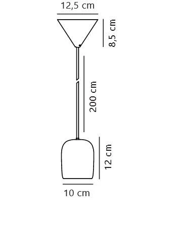 Nordlux NOTTI 10 Pendelleuchte Terracotta E27 Dimmbar 10x10x12cm 6 Nordlux NOTTI 10 Pendelleuchte Terracotta E27 Dimmbar 10x10x12cm – Bild 4