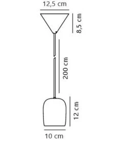 Nordlux NOTTI 10 Pendelleuchte Grau E27 Dimmbar 10x10x12cm 11 Nordlux NOTTI 10 Pendelleuchte Grau E27 Dimmbar 10x10x12cm -Nordlux notti 10 pendelleuchte tz 3