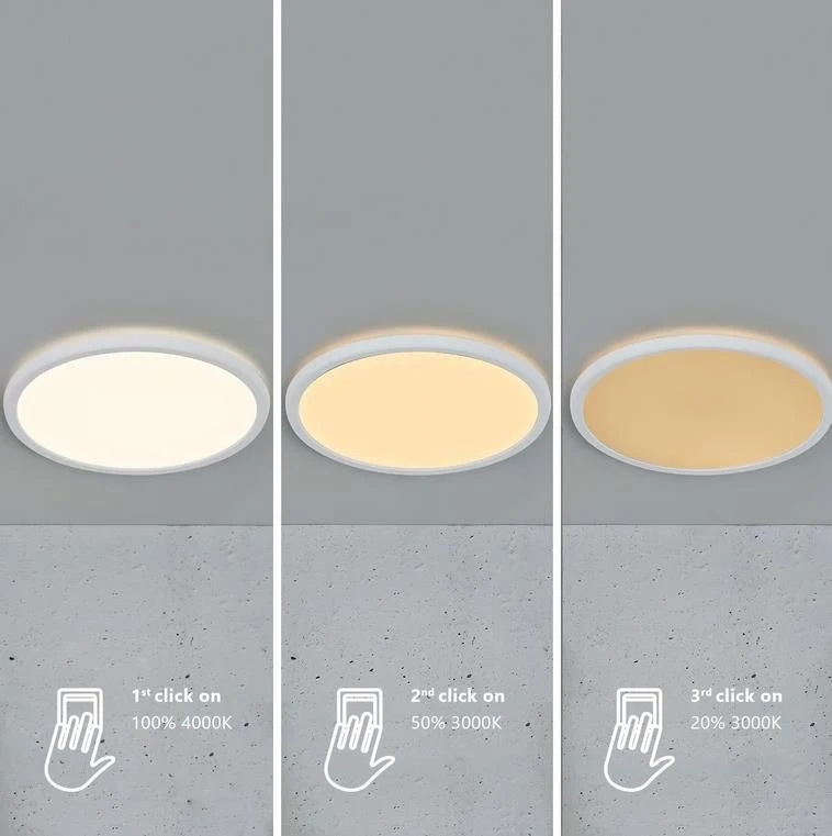 LED Deckenlampe Weiß Nordlux Oja 29 IP20 1600lm 2700K Stepdimmer 7 LED Deckenlampe Weiß Nordlux Oja 29 IP20 1600lm 2700K Stepdimmer – Bild 5