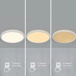 LED Deckenlampe Weiß Nordlux Oja 42 IP20 2100lm 2700K Stepdimmer 11 LED Deckenlampe Weiß Nordlux Oja 42 IP20 2100lm 2700K Stepdimmer -Nordlux oja moodmaker white white 1