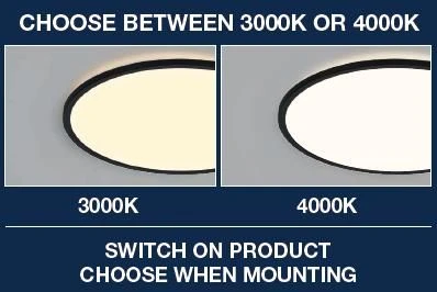 LED Deckenlampe Schwarz Nordlux Oja 29 IP45 3000/4000K Switch Dimmbar 6 LED Deckenlampe Schwarz Nordlux Oja 29 IP45 3000/4000K Switch Dimmbar – Bild 4