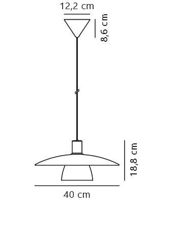 Nordlux VERONA Pendelleuchte Schwarz, Opal Weiß E27 Dimmbar 40x40x18,8cm 4 Nordlux VERONA Pendelleuchte Schwarz, Opal Weiß E27 Dimmbar 40x40x18,8cm – Bild 2